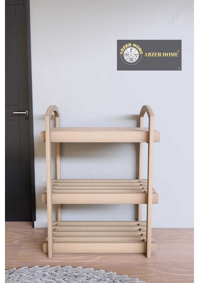 Abzer Home Ayakkabılık Kahverengi Ham