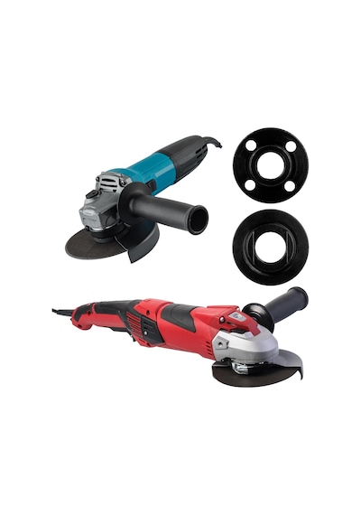 Styquenzer Avuç Taşlama Anahtarı Seti, 5" 5/8-11 Açılı Taşlama Anahtarı, Metal, 2 Flanş Somun, Açılı Anahtar