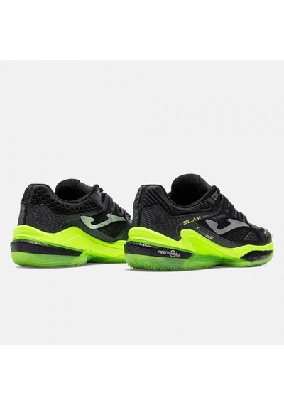 Joma Tslams2601om Slam Toprak Kort Erkek Padel Ayakkabısı Siyah/neon Yeşil