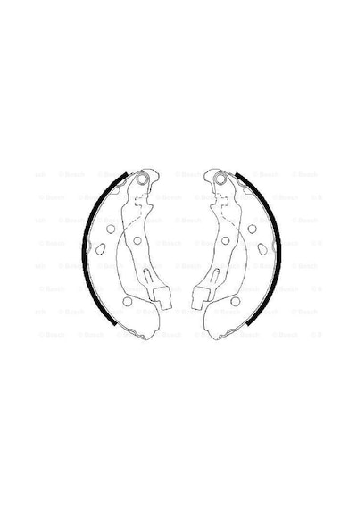 Renault Clio 3 Arka Kampana Fren Balatası 2006-2012 Bosch