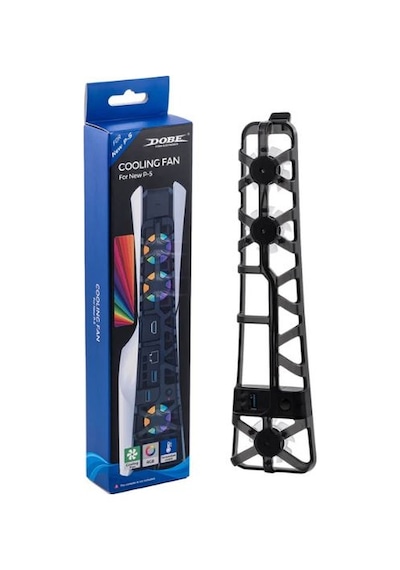 Ps5 Slim Kasa Soğutucu Fan Rgb Işıklı Dobe-tp5-3538s