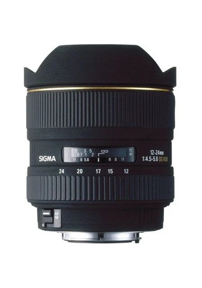 Sigma 12-24 MM F/4.5-5.6 II DG Lens