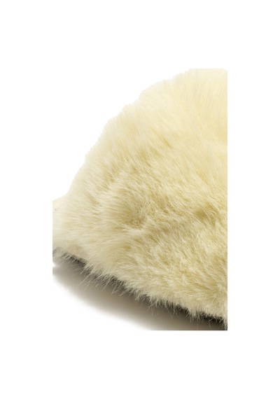 Twigy Ella Peluş Kadın Ev Terliği Sarı 37/41