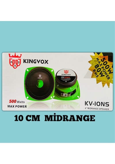 Kıngvox Kv-10 Ns 10 Cm Midrange Takım