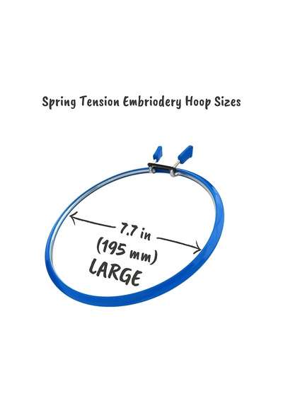 Üstün Kalite, Metal Yaylı Gergi Nakış Çemberleri, Çapraz Stich Hoop, Darning Hoops, Nakış Gergi Kulübesi Mavi