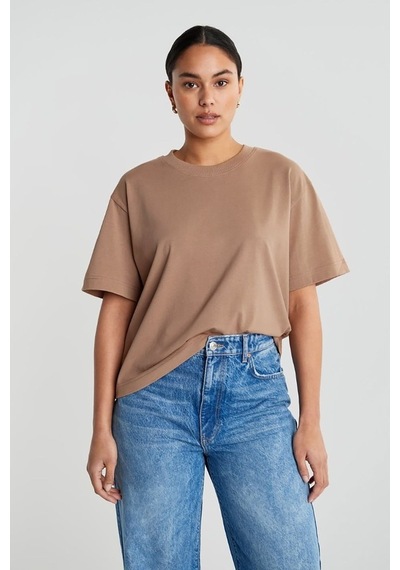 Mad Girls Camel Tişört Mg1284 Camel