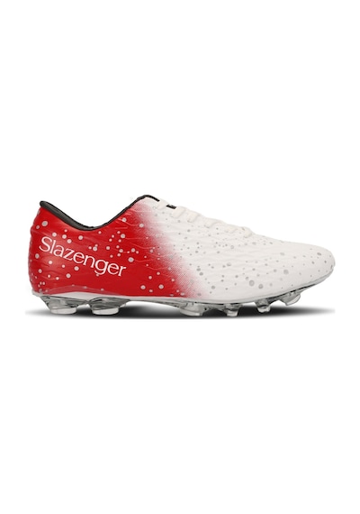 Slazenger HANIA KRP Çocuk Halı Saha Beyaz - Kırmızı Futbol Ayakkabısı