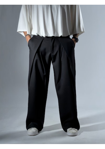 Cocopelli Tasarım Erkek Baggy Pantolon Coc3253 Siyah