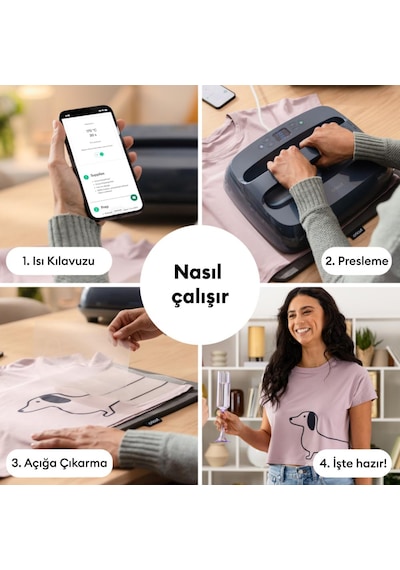 Cricut 2012594 Easypress Se 25x30 Cm Isıtıcı Mavi + Easypress Matı
