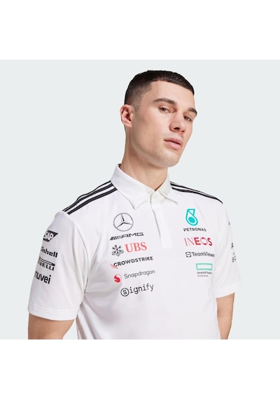 Adidas Mercedes Amg Petronas Erkek Tişört C-adıjw0586e50a00 Beyaz