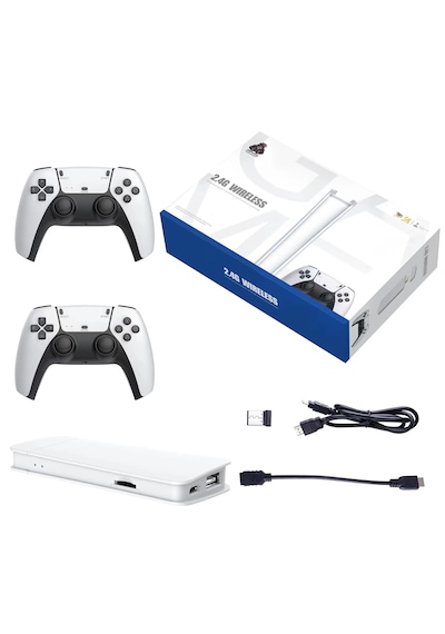 Beemen M15 PS5 Tasarım Çift Kollu Retro Klasik Stick Oyun Konsolu