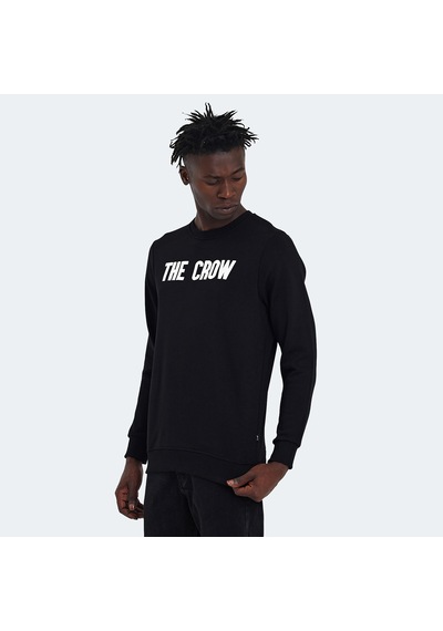 The Crow THE CROW Erkek  Siyah Sweatshirt