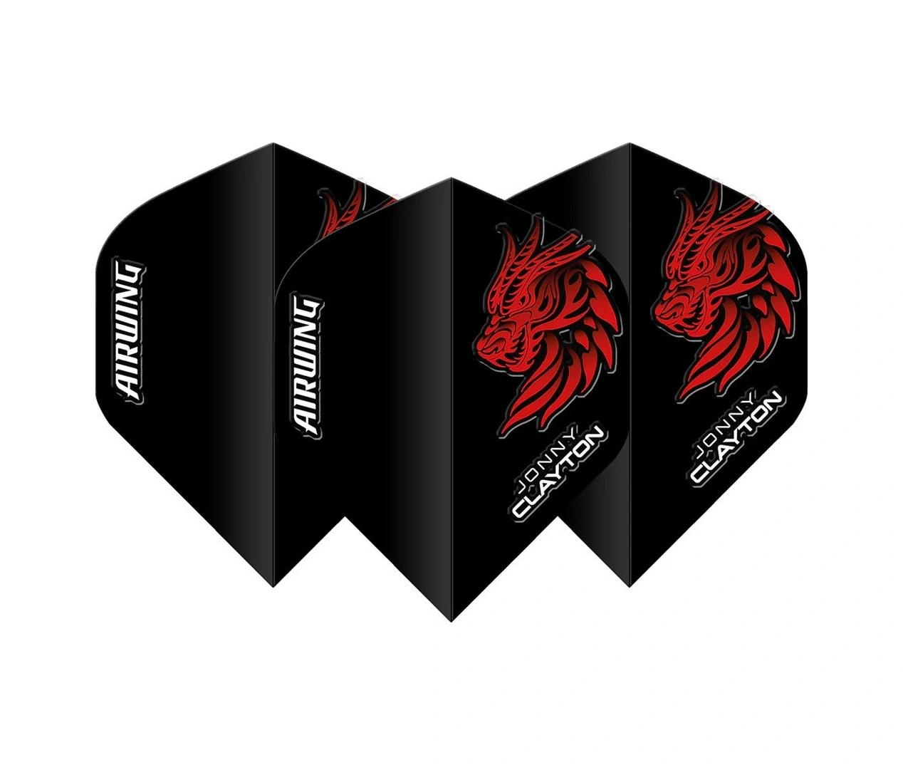 Red Dragon Airwing Moulded Jonny Clayton Dragon Standart Dart Flight