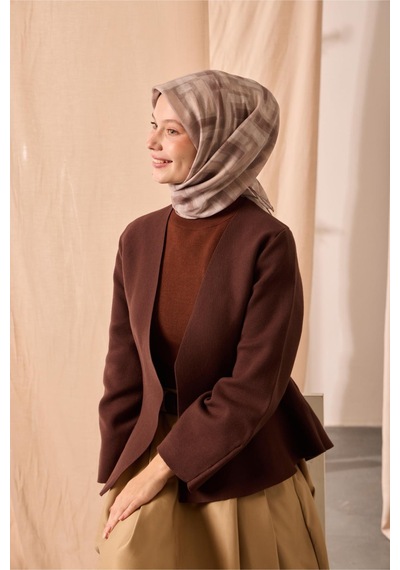 Silk Home Soft Eşarp 73096-16 Vizon, Taş, Gri