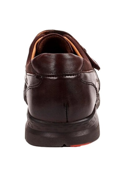 Forelli 29445-G Iris Kahve Kadın Comfort Deri Ayakkabı Çok Renkli