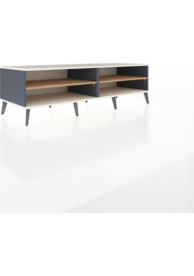 Kronos Tv Ünitesi 2 Raflı 176x59x51 Antrasit-aytaşı/çam Aytası/atlas Çam Kronos Tv Ünitesi 2 Raflı 176x59x51 Antrasit-aytaşı/çam Aytası/atlas Çam