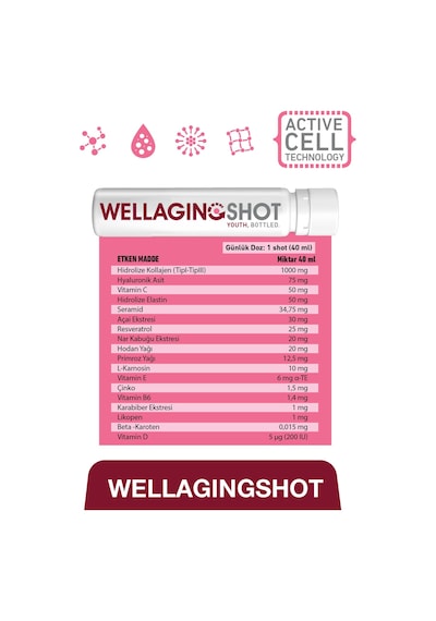 Well Aging Shot 21 Shot & Exoshine 10 Ml