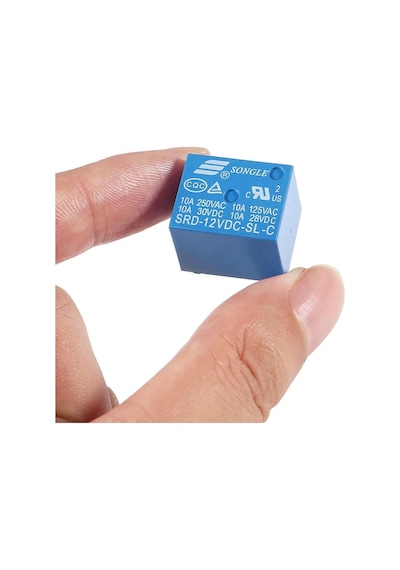 250v 10a Srd-12vdc-sl-c 12v Dc Röle 5 Pin Pcb Montaj Tip 220v No Nc Güç Rölesi