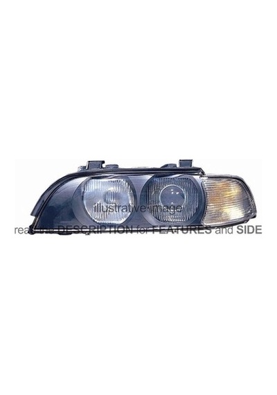 Bmw 5 Serisi Ön Far Beyaz Sol 1998-2000 Oem No: 63128375299