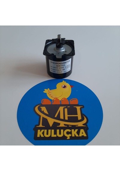 Kuluçka Çevirme Motoru 60ktyz Ac220v 2.5rpm 14w Senkron Motor