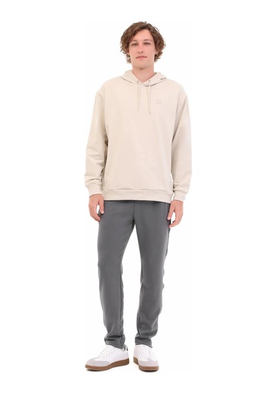 Lumberjack Mb Sn73 Hoodie Kapsonlu Erkek Sweat - Bej