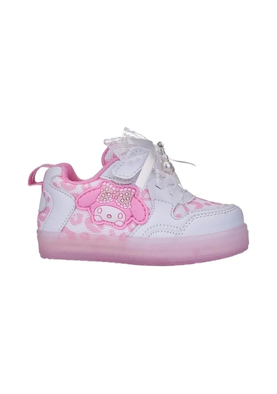Tuğba Ortopedi 300 Kız Çocuk Işıklı Sneaker Beyaz/pembe