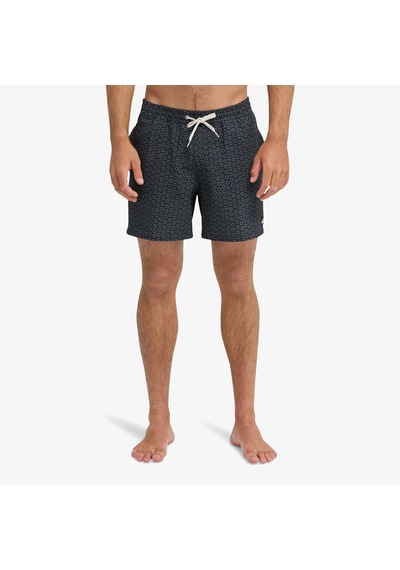Quiksilver Stretch Printed Erkek Siyah Deniz Şortu Eqyjv04217