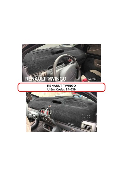 RENAULT TWİNGO TORPİDO  KORUMASI / HALISI / ÖRTÜSÜ