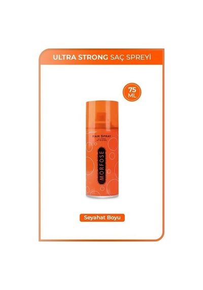 Morfose N.g. Saç Spreyi 75ml. Ultra Strong