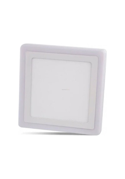 Elektrikhouse 24 Watt Sıva Üstü Kare Panel Led Spot Beyaz Işık Beyaz