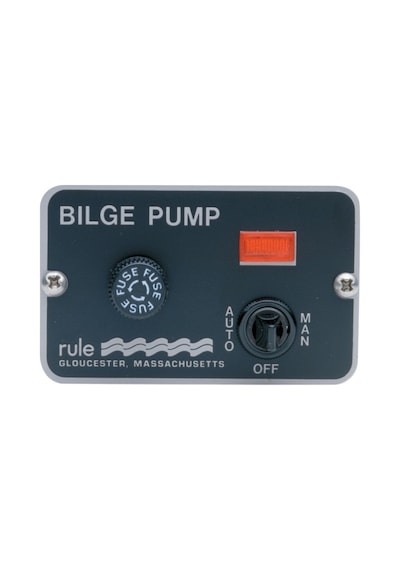 Rule 3 Konumlu Işıklı Sintine Anahtarı 20 Amper 12v