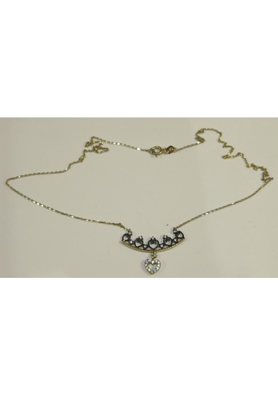 8 Ayar Altın Kolye-2 44 Gm-44 Cm-Zincirde Altındır