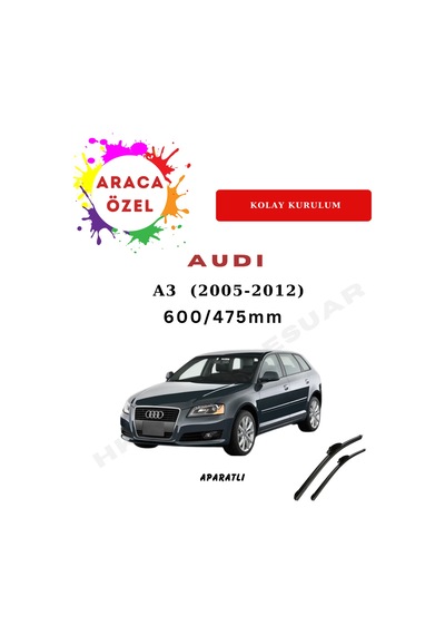 Audi A3 Silecek 2005-2012