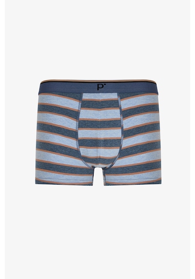 Penti Erkek Contrast Çizgili 3lü Boxer Çok Renkli