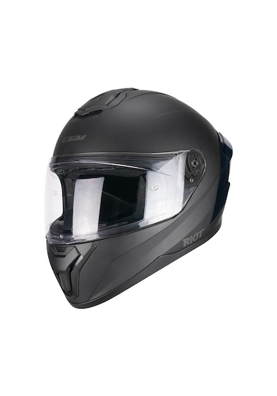Cgm 330a Rıot Sport Kapalı Spoyler Kask Siyah