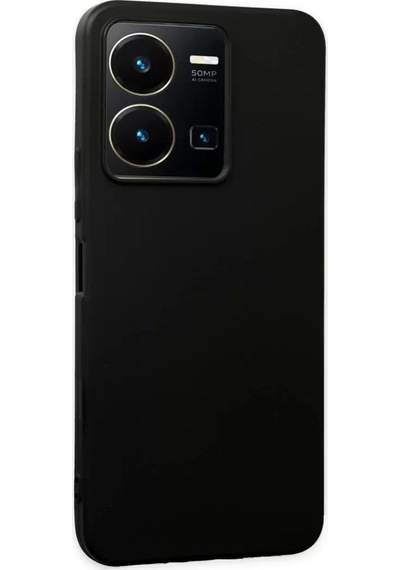 Newface Vivo Y35 Kılıf First Silikon - Siyah