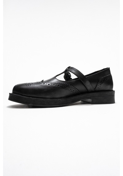 Luvishoes Luvi Shoes Janney Siyah Cilt Hakiki Deri Bantlı Kadın Loafer Ayakkabı SİYAH CİLT Luvishoes Luvi Shoes Janney Siyah Cilt Hakiki Deri Bantlı Kadın Loafer Ayakkabı SİYAH CİLT