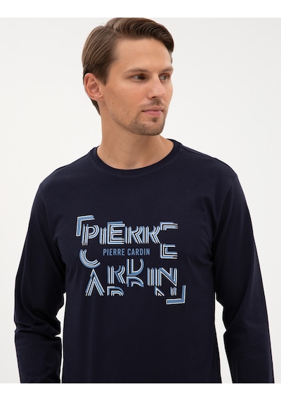 Pierre Cardin Erkek Lacivert Pijama Takım 50322652-200 Lacivert