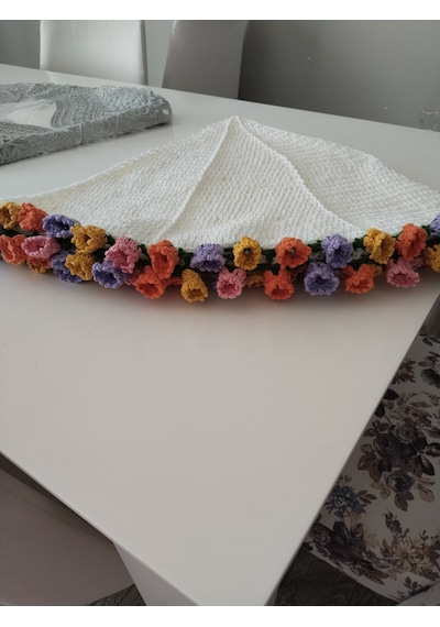 Lale Buket Battaniye Çok Renkli