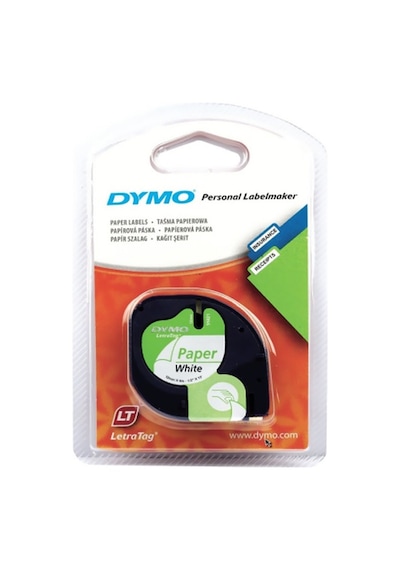 Dymo 59421 12Mm 4Mt Kağıt Etiket Beyaz 10Luk Paket