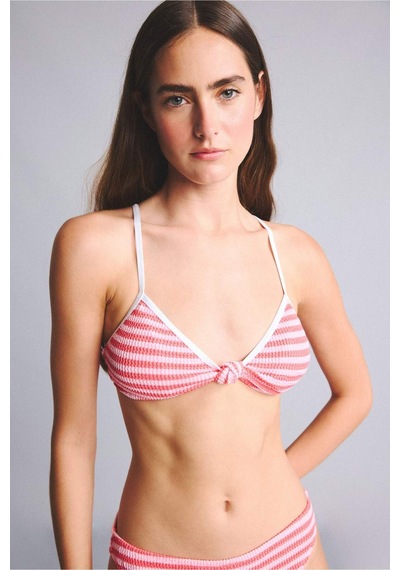 Defacto Regular Fıt Kırışık Dokulu Pembe Bikini Üstü G7027ax26smpn69 Pembe-pn69