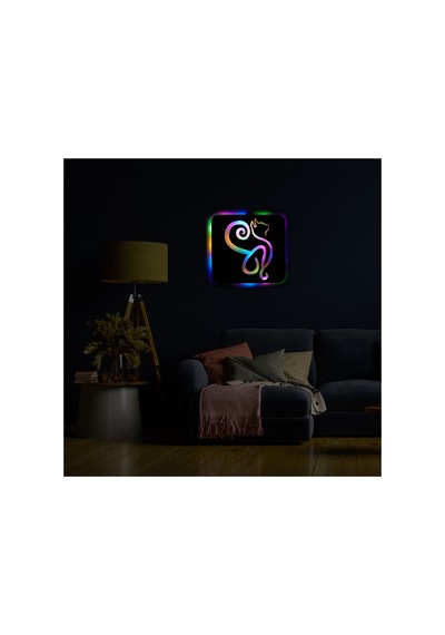 Led Işıklı Kişiselleştirilebilir Kedi Temalı Tablo Danica Dekoratif Gece Lambası Çok Renkli - 737265165 Çok Renkli Led Işıklı Kişiselleştirilebilir Kedi Temalı Tablo Danica Dekoratif Gece Lambası Çok Renkli - 737265165 Çok Renkli