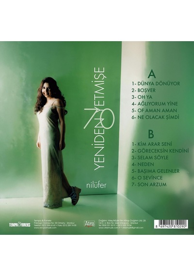 Nilüfer - Yeniden Yetmişe Renkli Plak Lp