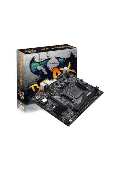 Colorful Battle-ax B450m-t M.2 V14 Ddr4 3600mhz Matx Am4 Gaming Aaaa10clf0004