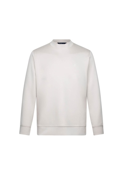 Hatemoğlu Taş Regular Fit Bisiklet Yaka Sweatshirt 32864 Taş