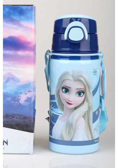 X Dekomus Lisanslı Elsa Frozenıce Princess Collection 500 Ml Çelik Matara Açık Gri
