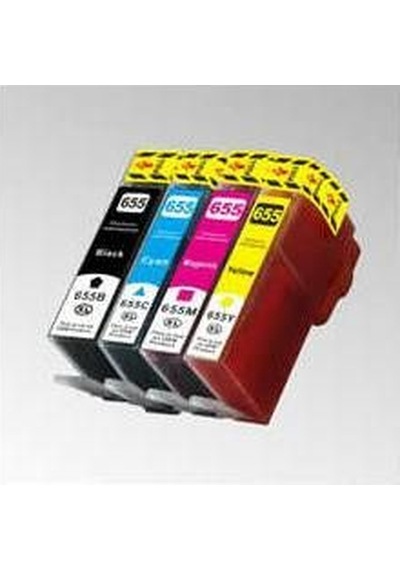 Hp 655 Kartuş Uyumlu 4 Lü Set