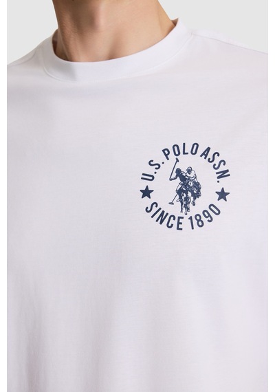 U.S. Polo Assn. U.s. Polo Assn. Erkek Beyaz Tişört 50327160-vr013