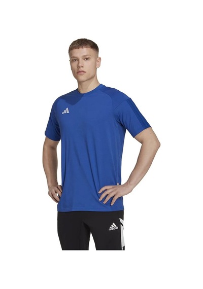Adidas Tiro23 C Co Tee Erkek Tişört Hu1321-Saks Mavi