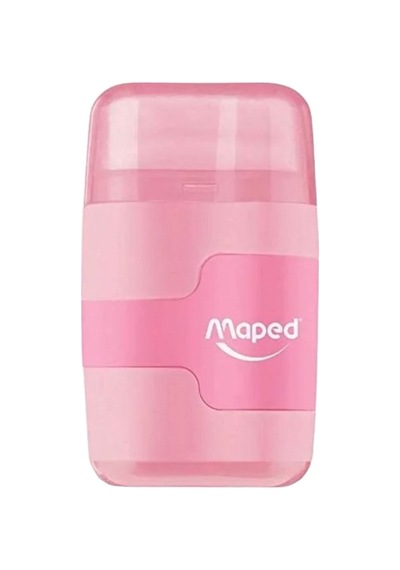 Maped Silgi Ve Kalemtıraş Bir Arada Pastel Renkler
